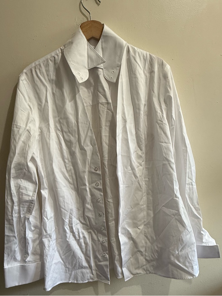 Kkoncept Men's Classic White Dress Shirt With Button-Down Collar — image 3 of 8